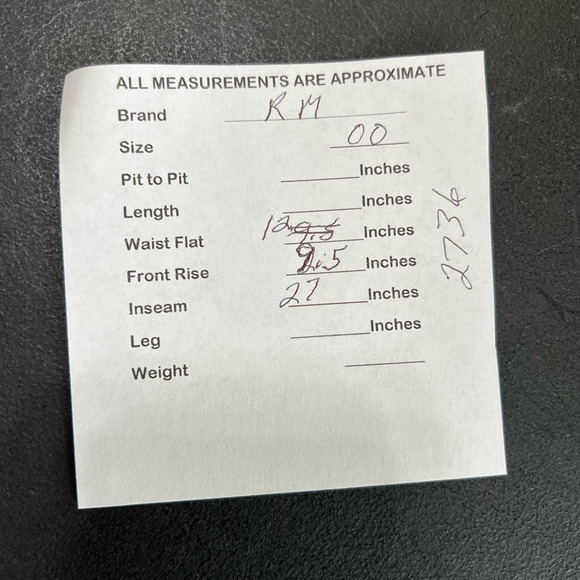 Rebecca Minkoff Womens Dress Career Pants Black Glen Check Mid Rise Pockets 00 - Picture 11 of 11